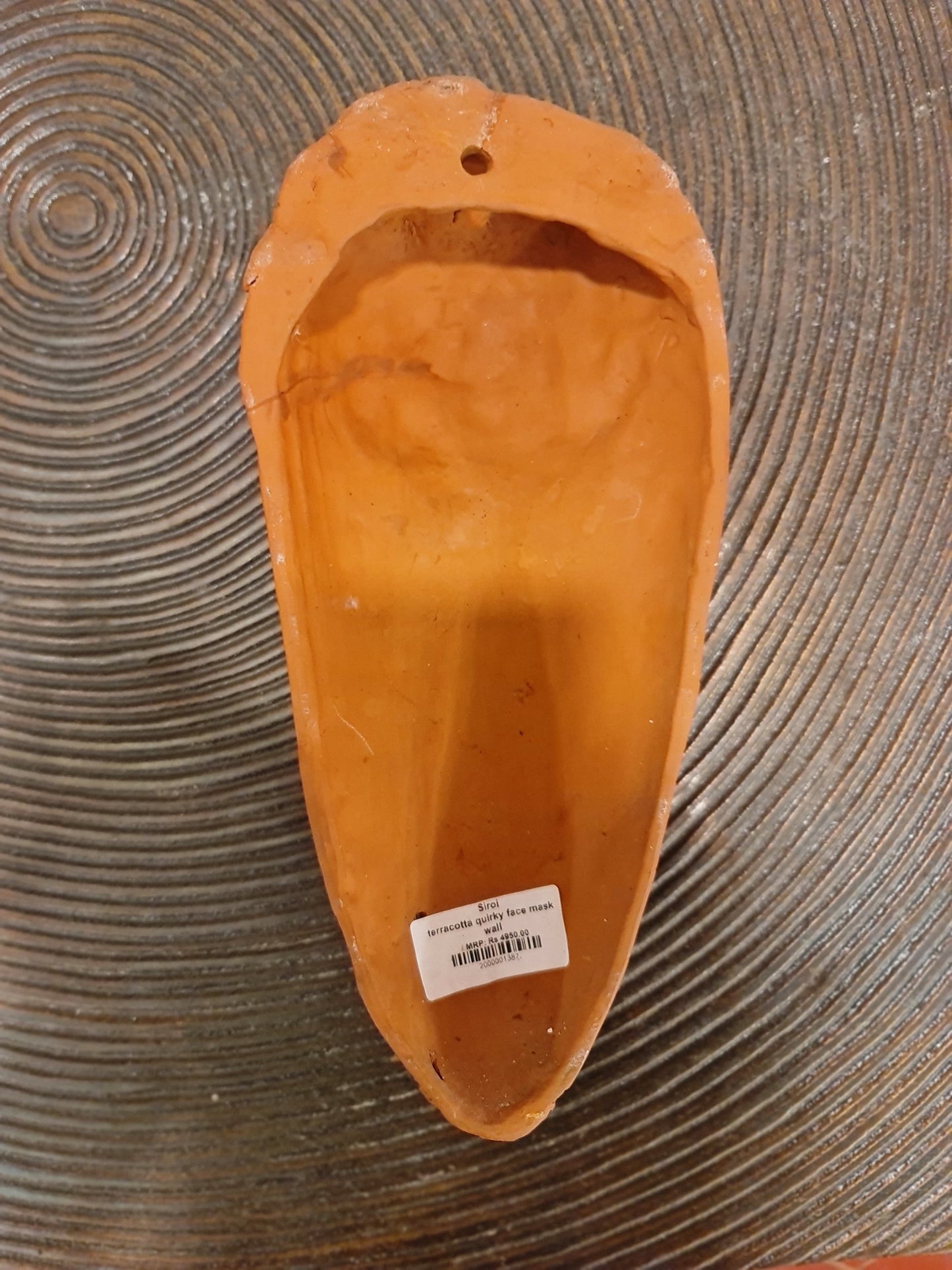 TERRACOTTA QUIRKY FACE MASK