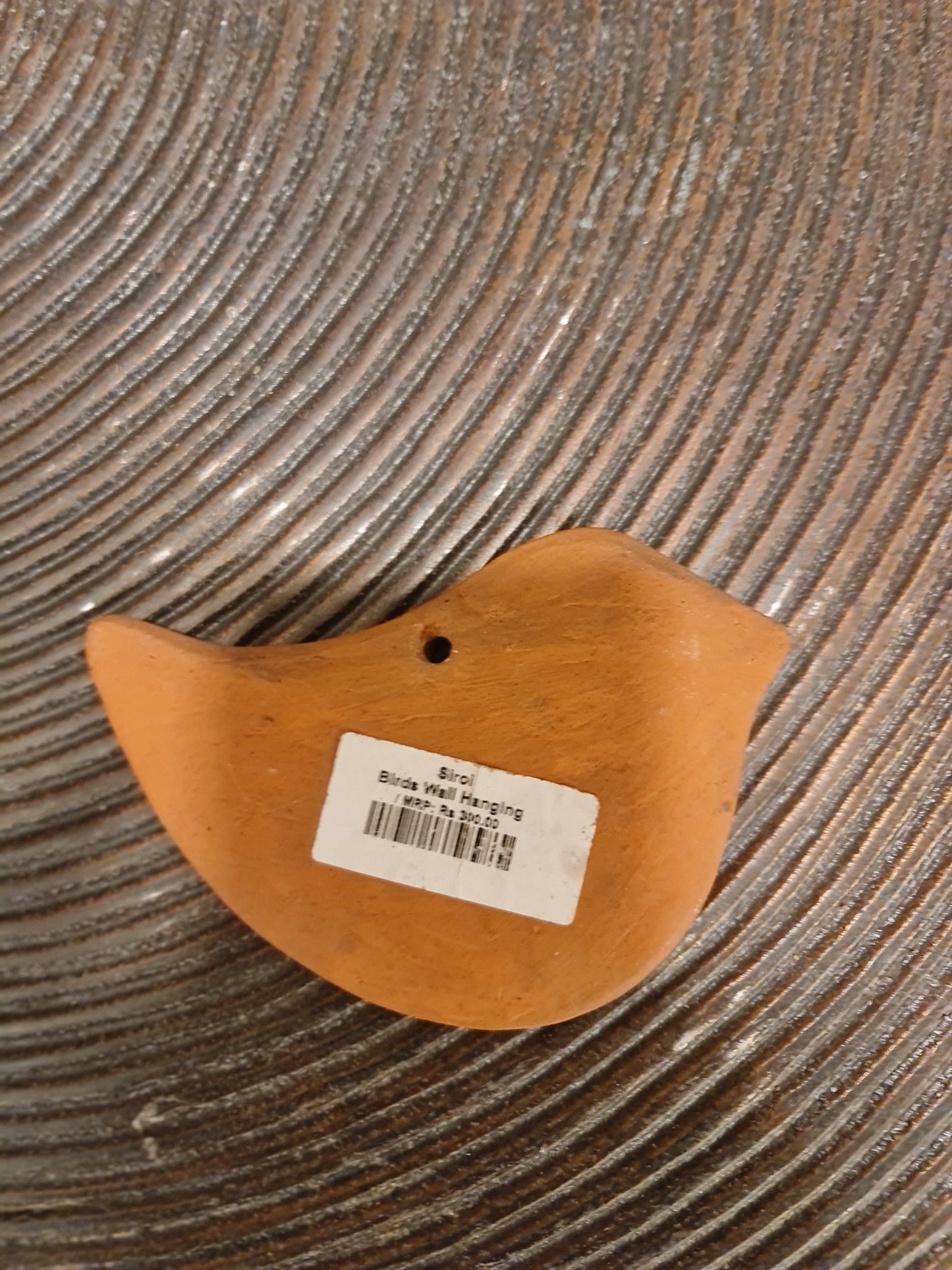 Terracotta Bird Wall Hanging