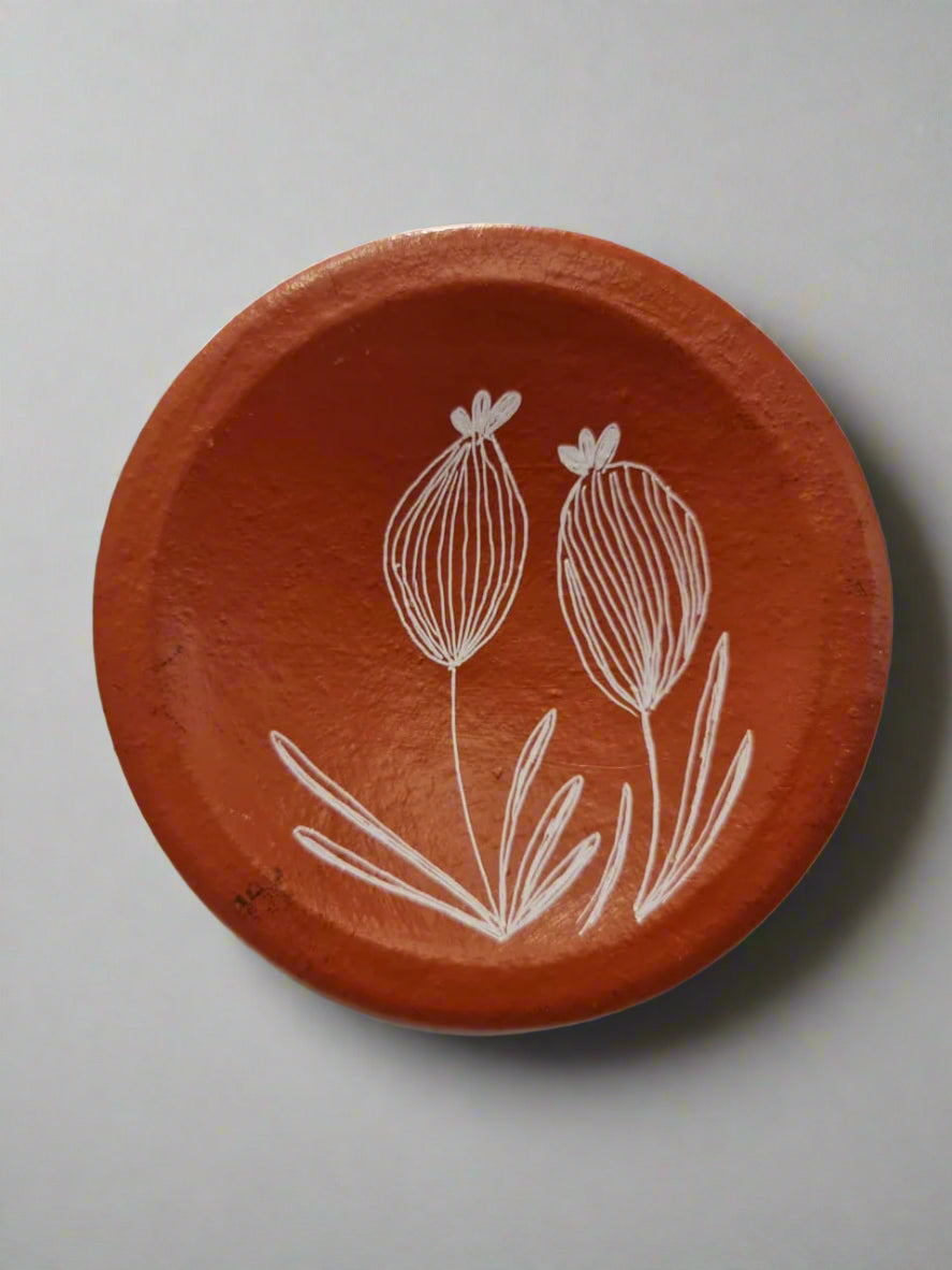 Terracotta wall plate