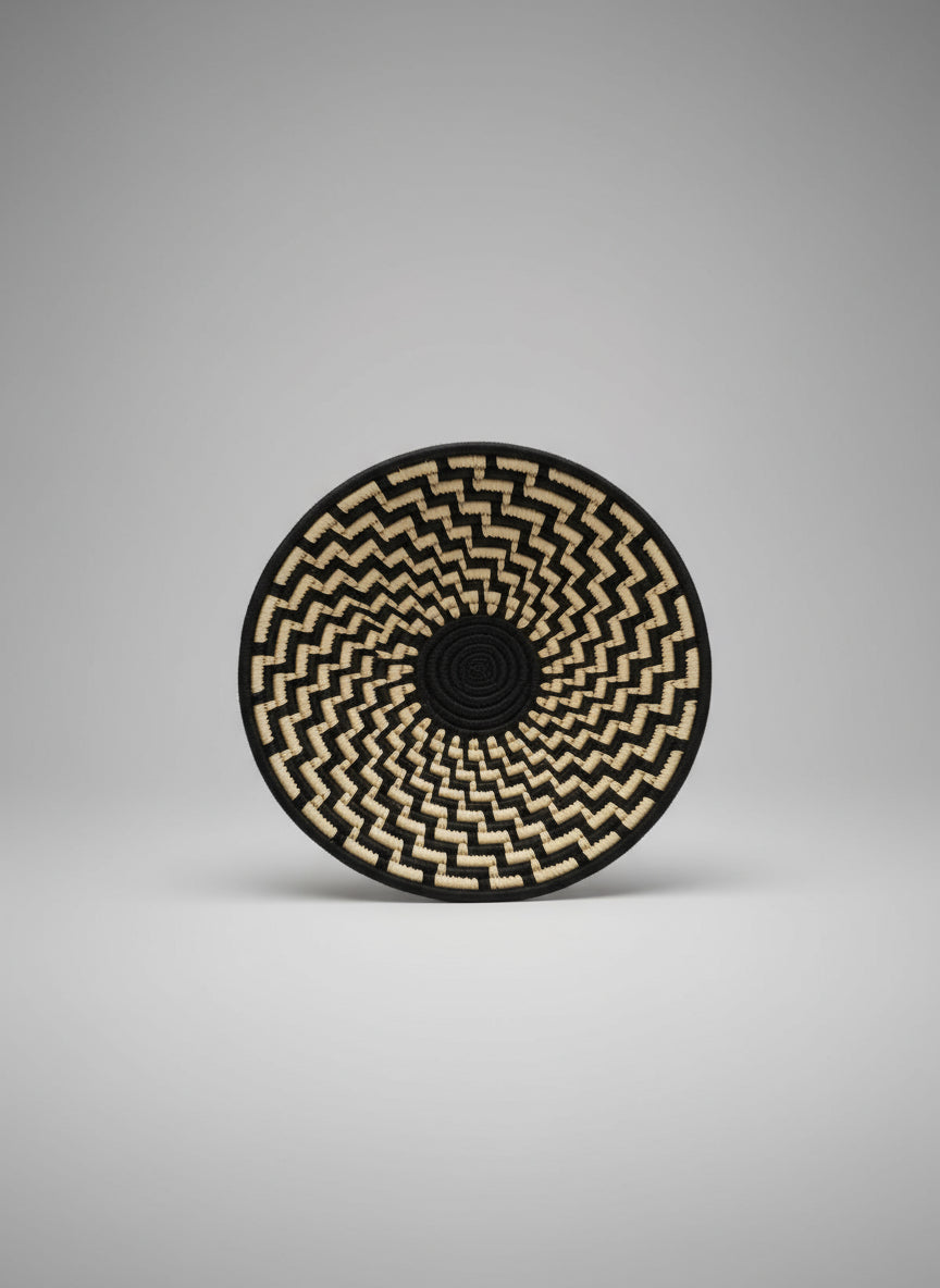Cane Woven Wall Basket