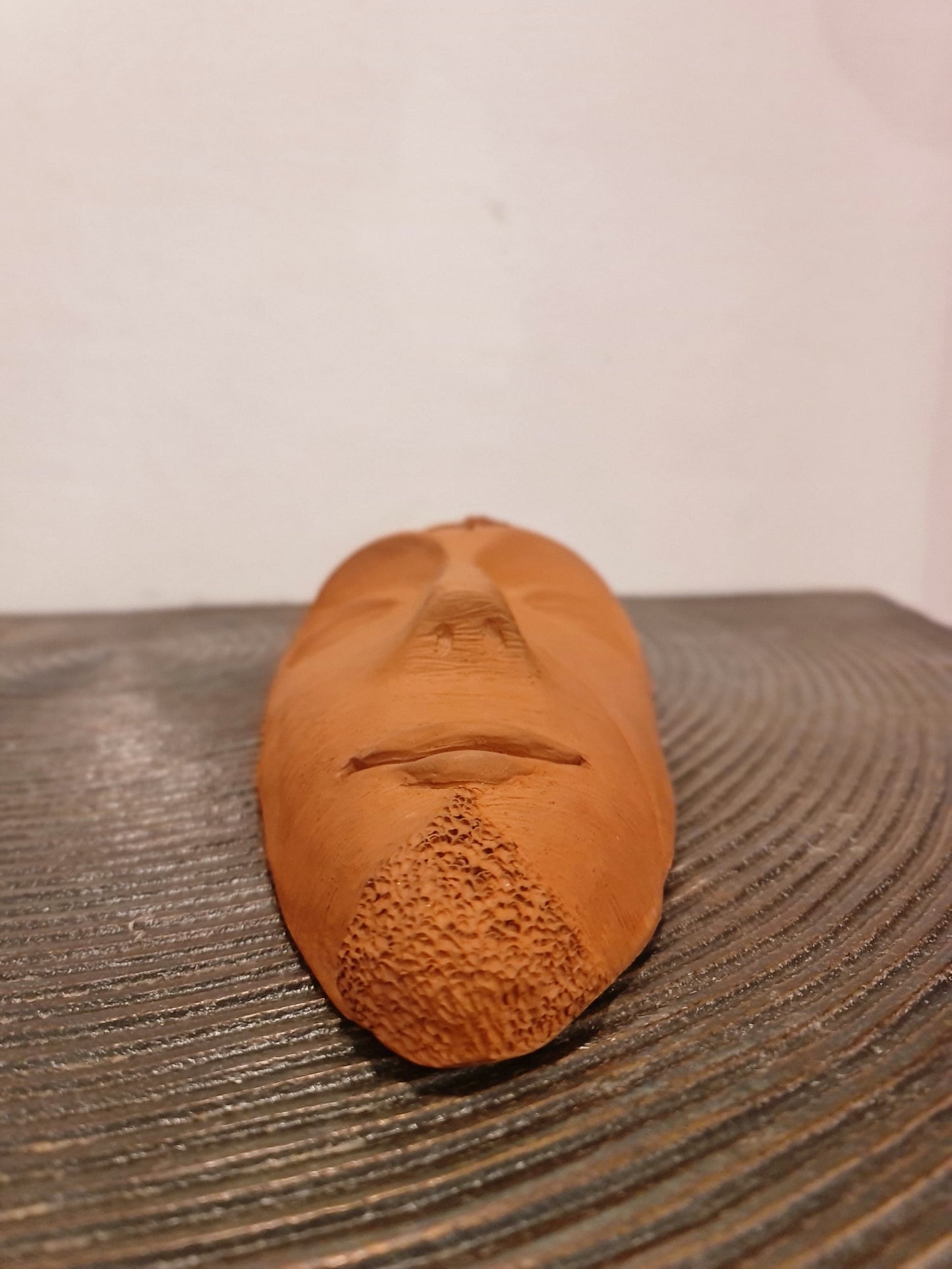 TERRACOTTA QUIRKY FACE MASK