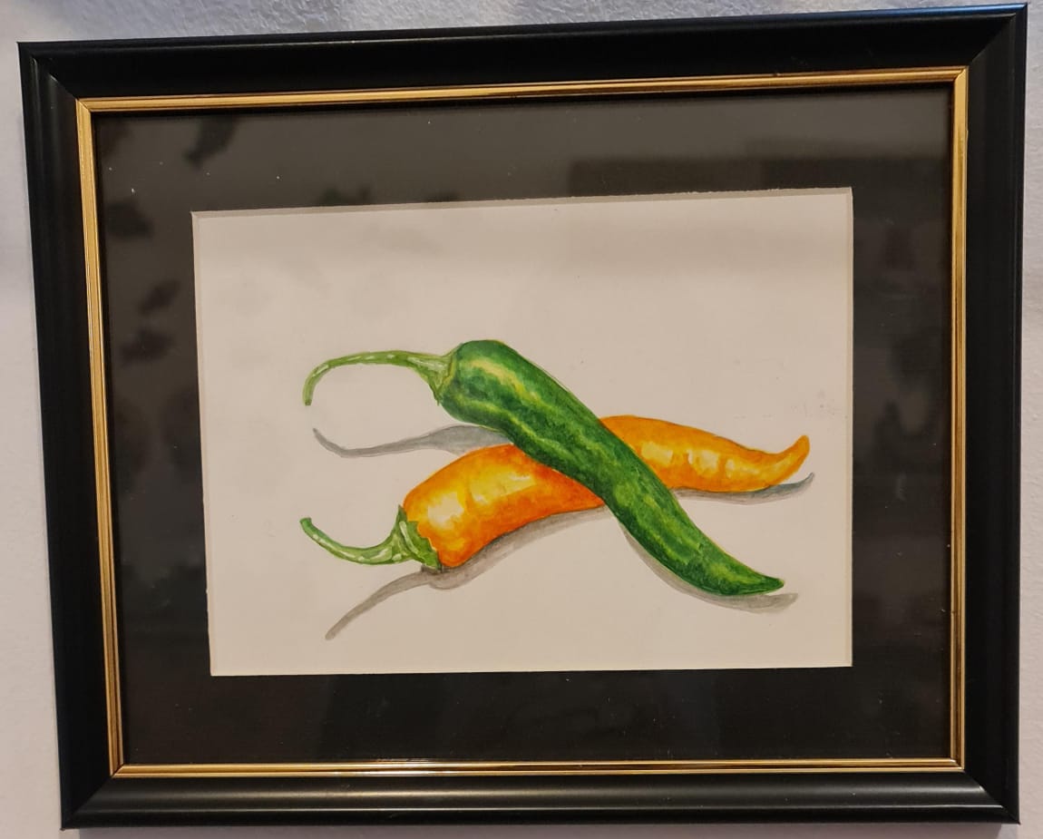 Wall Art chillies