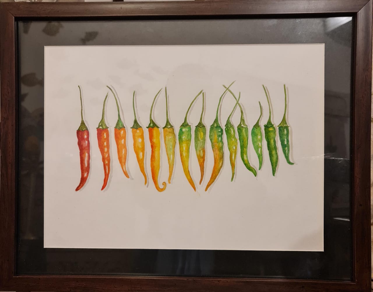 Wall Art Chillies