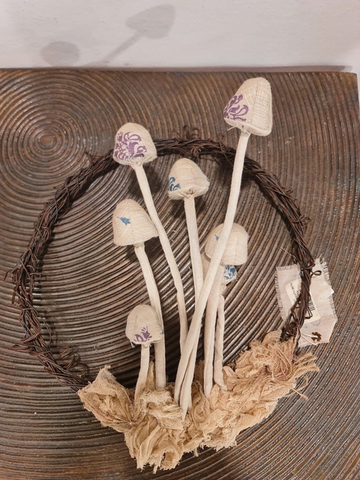 Mushroom Wreath With GYPSY SETTY