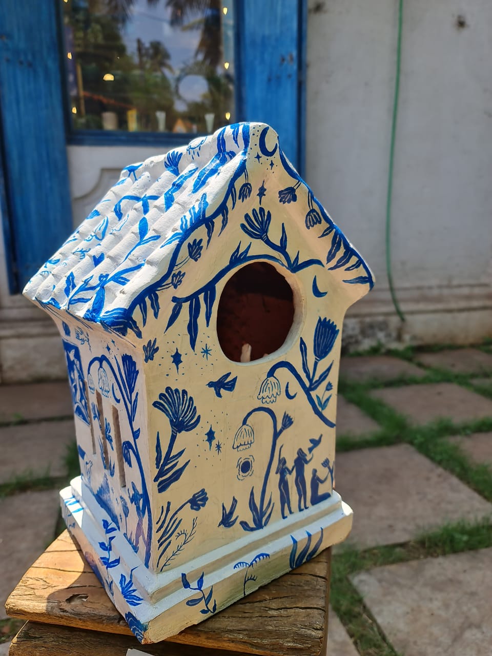 Terracotta Hand-Painted House