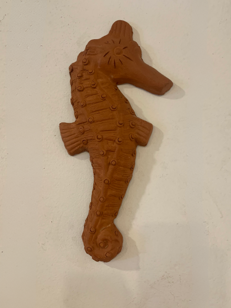 Terracotta Sea Horse
