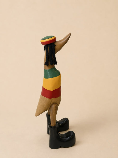 Bob Marley wooden Duck
