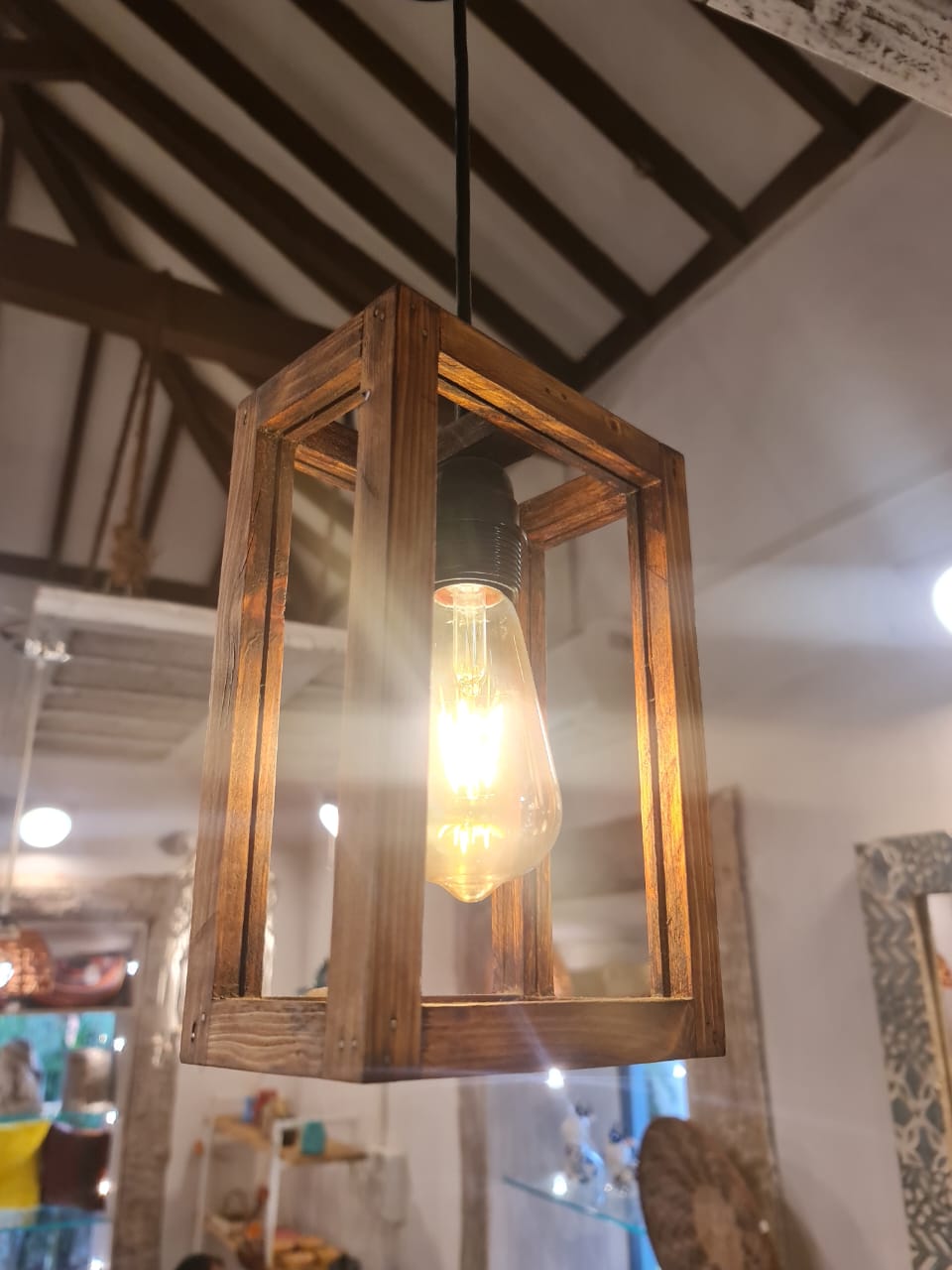 Wooden Lamp