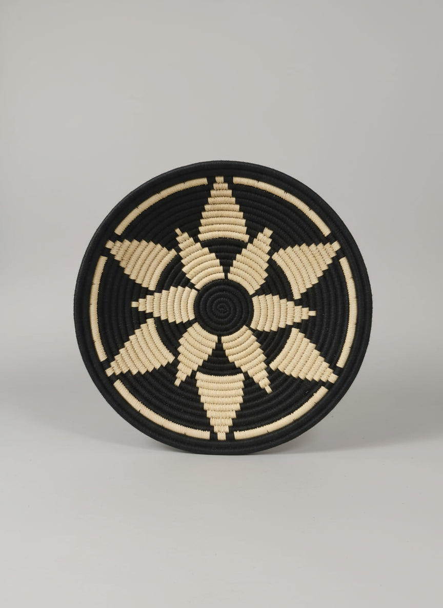 Cane Woven Wall Basket