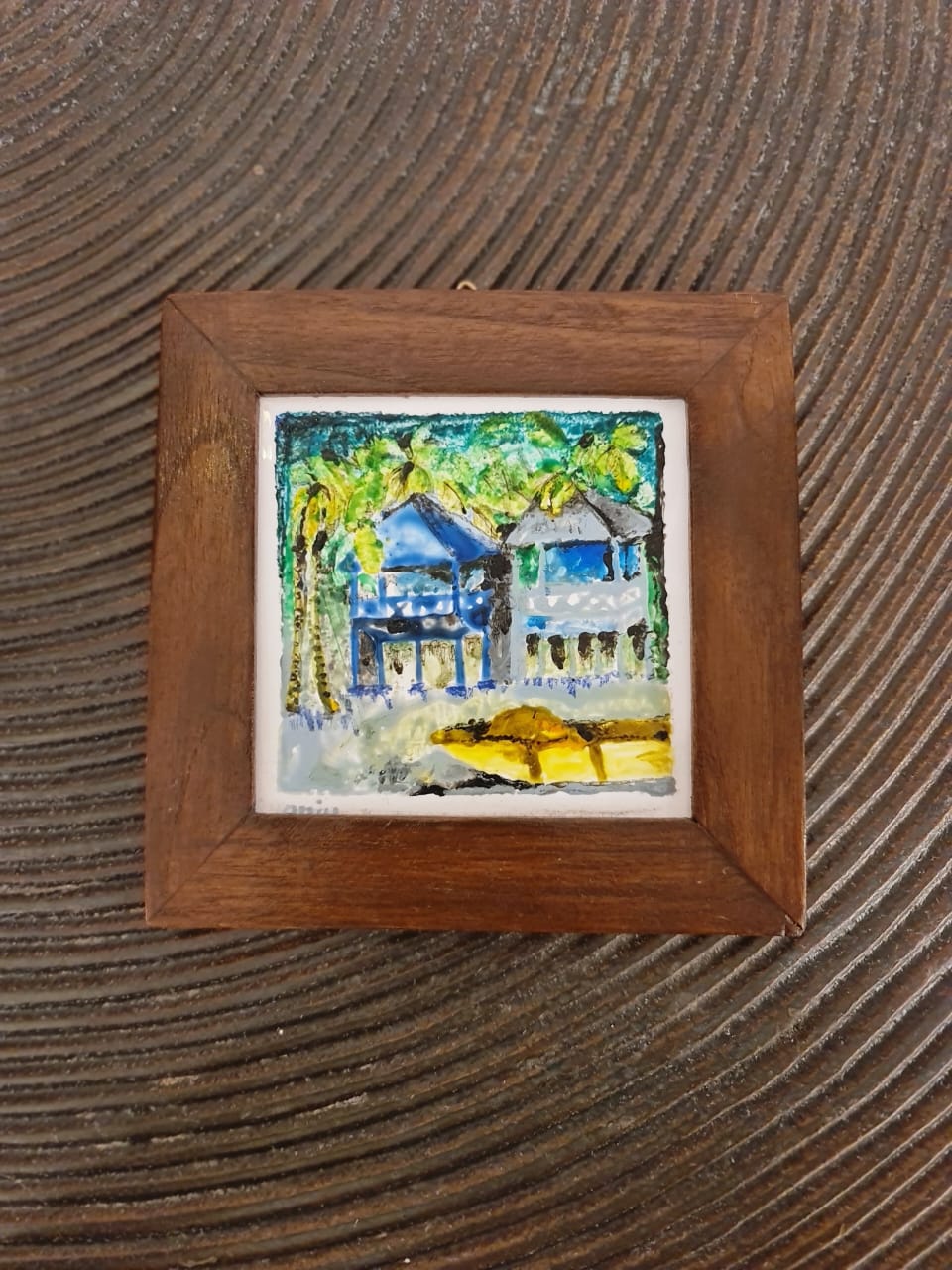 Painted Tile Goan Frame