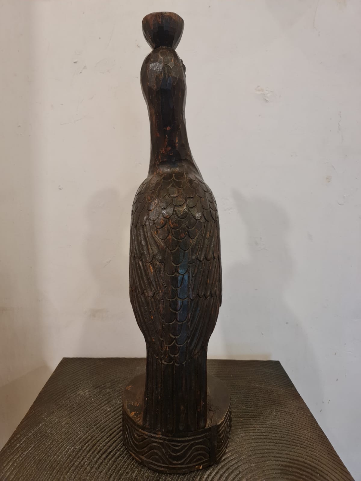 Wooden bird Candle Stand