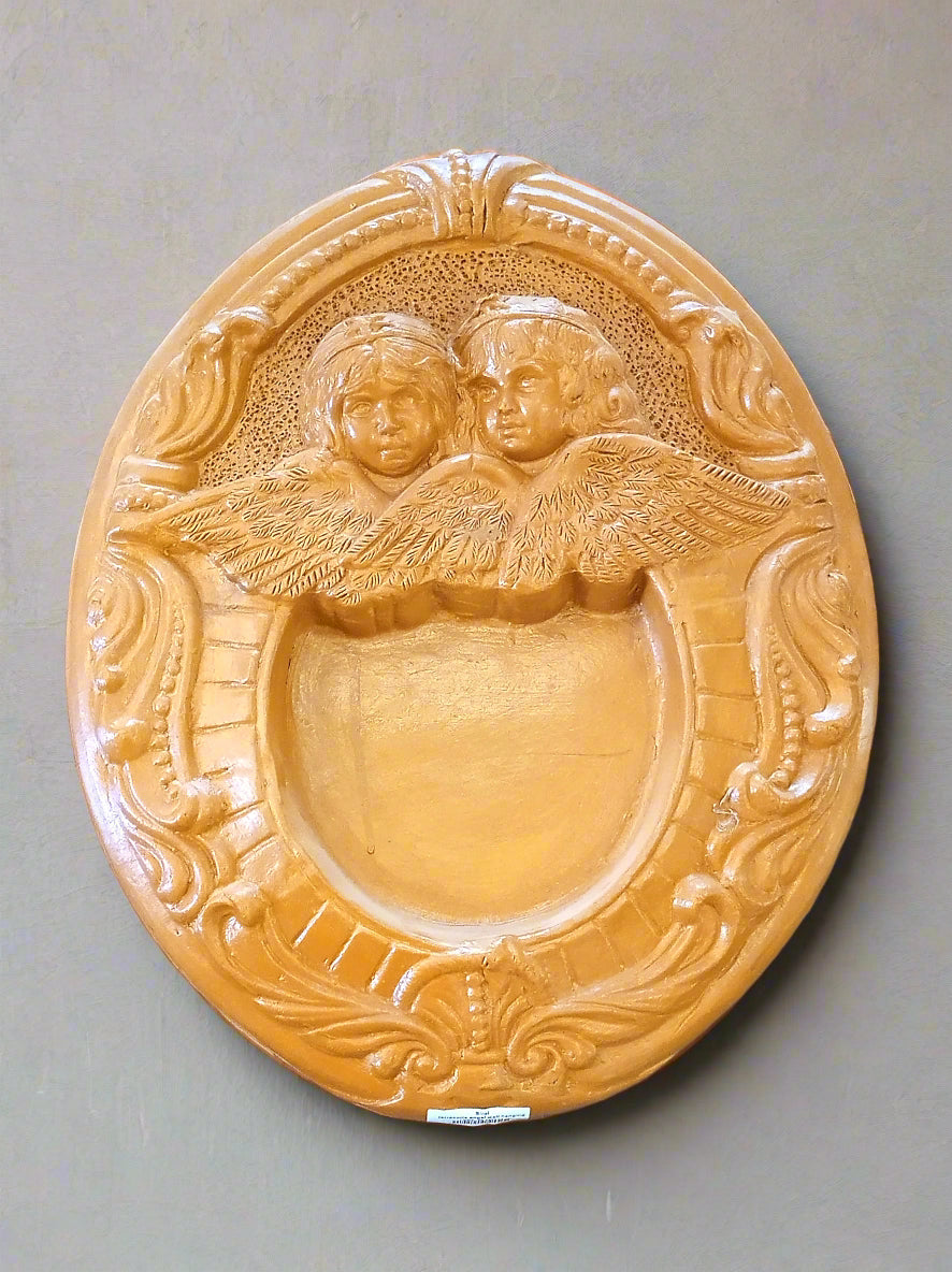 Terracotta Large Angel Wall Hanging