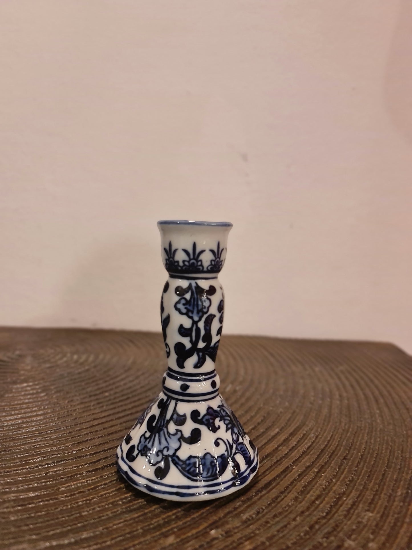 Blue Pottery Small Candle Stand Each