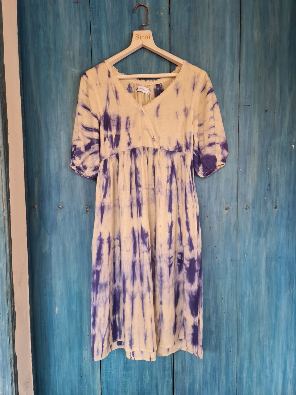 Hand Dyed Wrap Dress