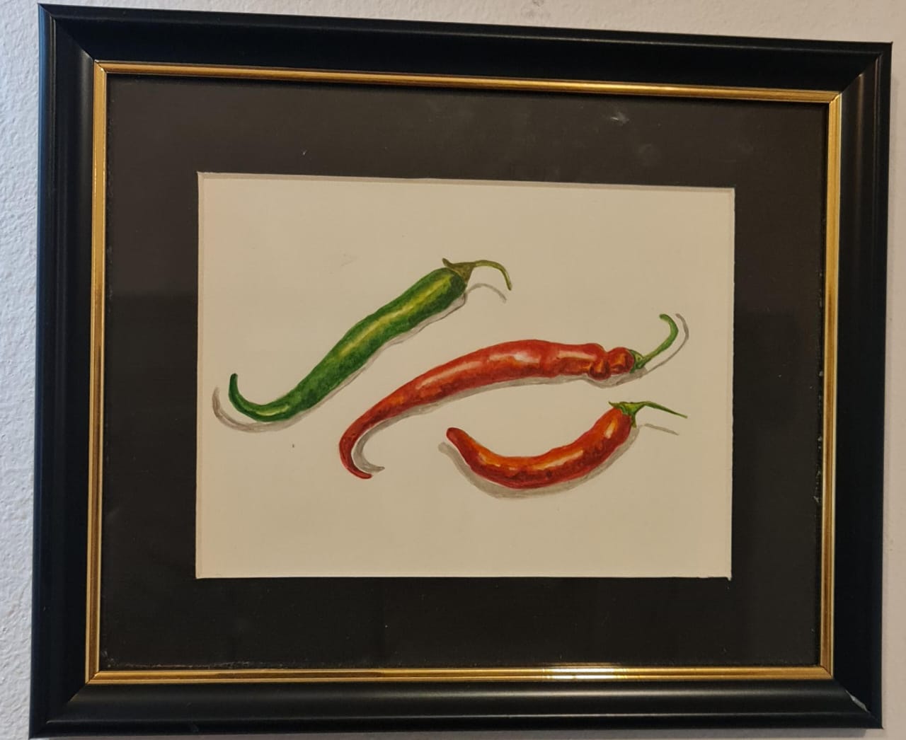 Wall Art Chillies