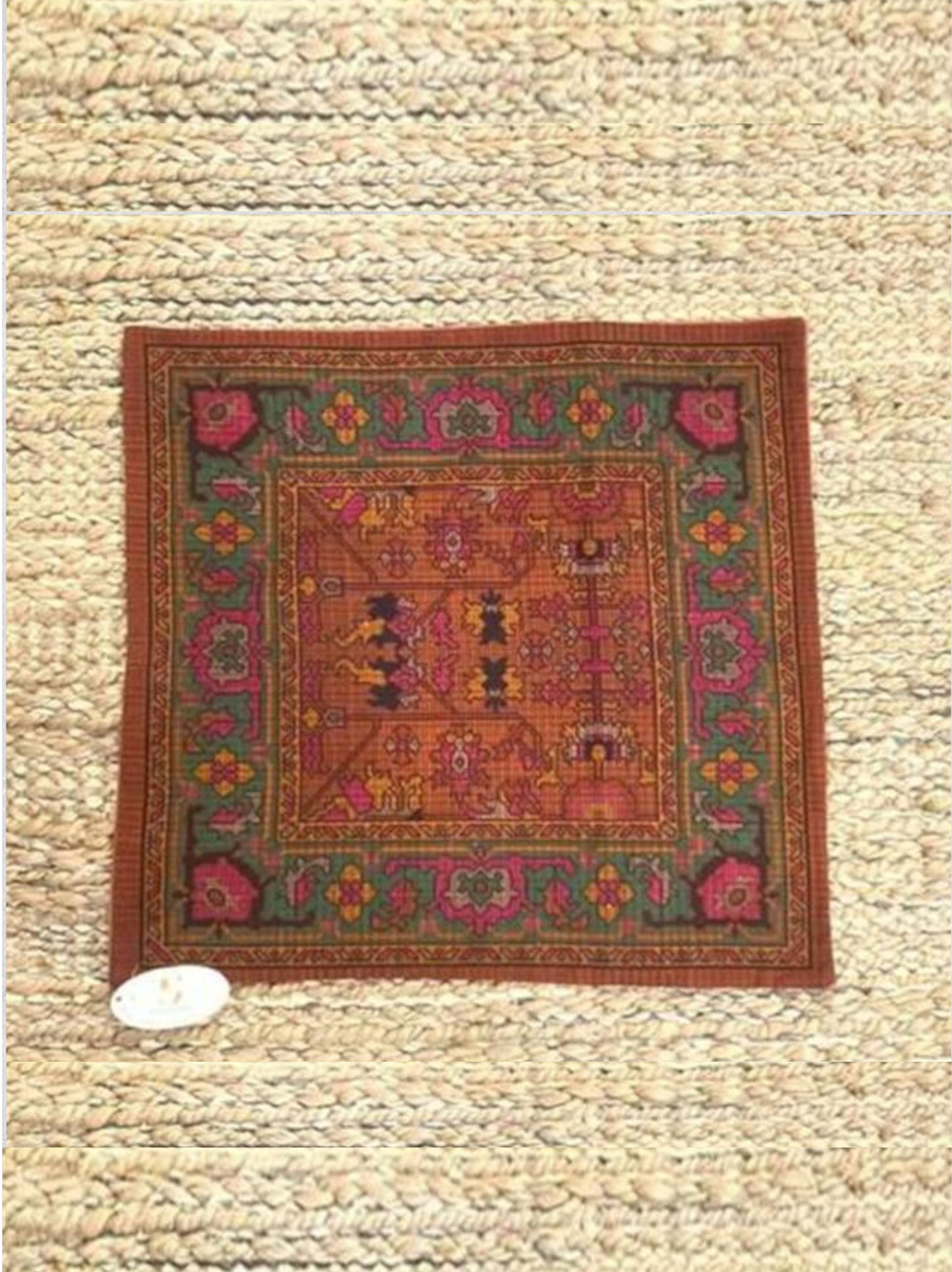 Digital Print Cotton Duck Cushion Cover