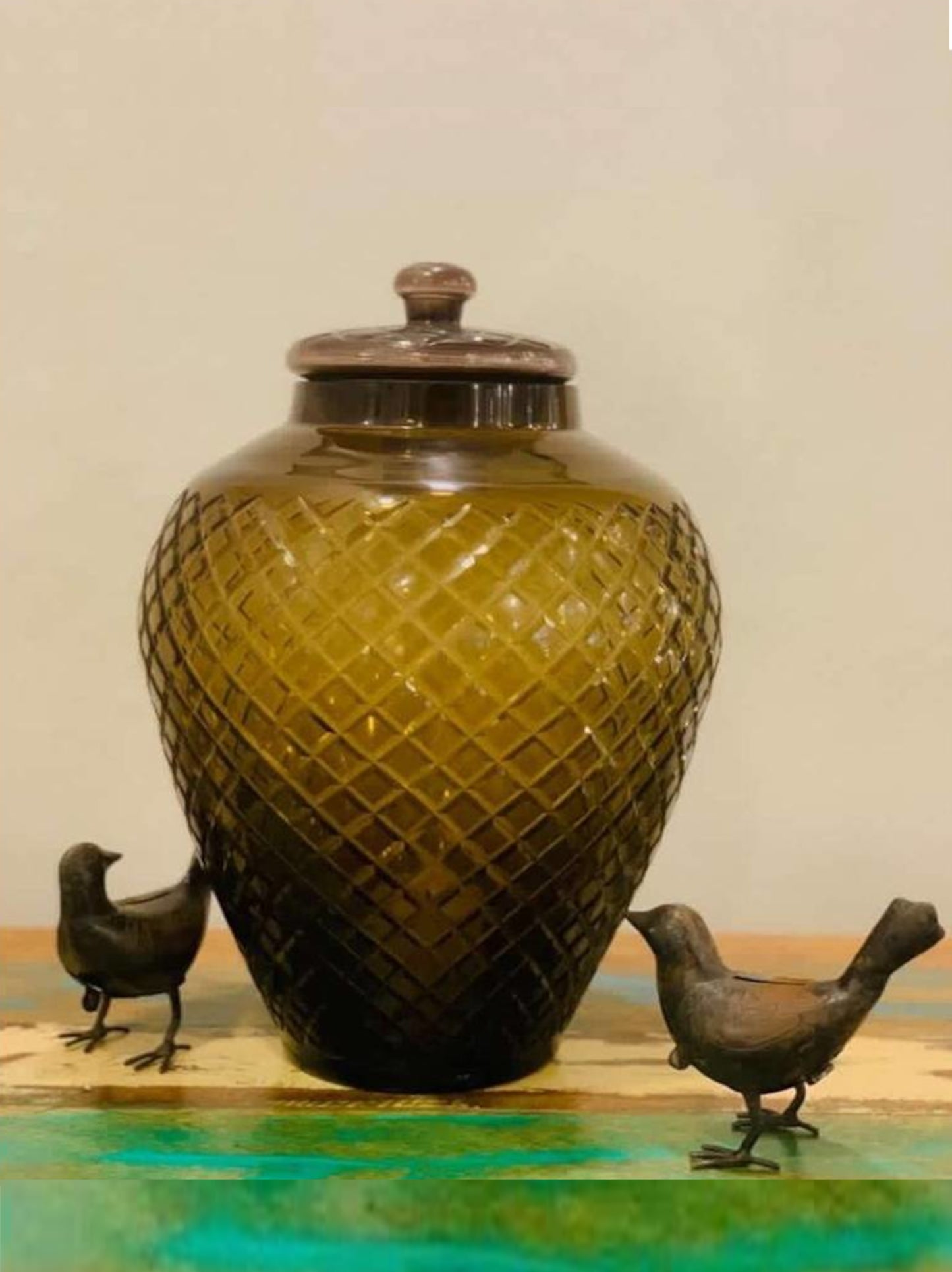 Loki Table Lamp Brown