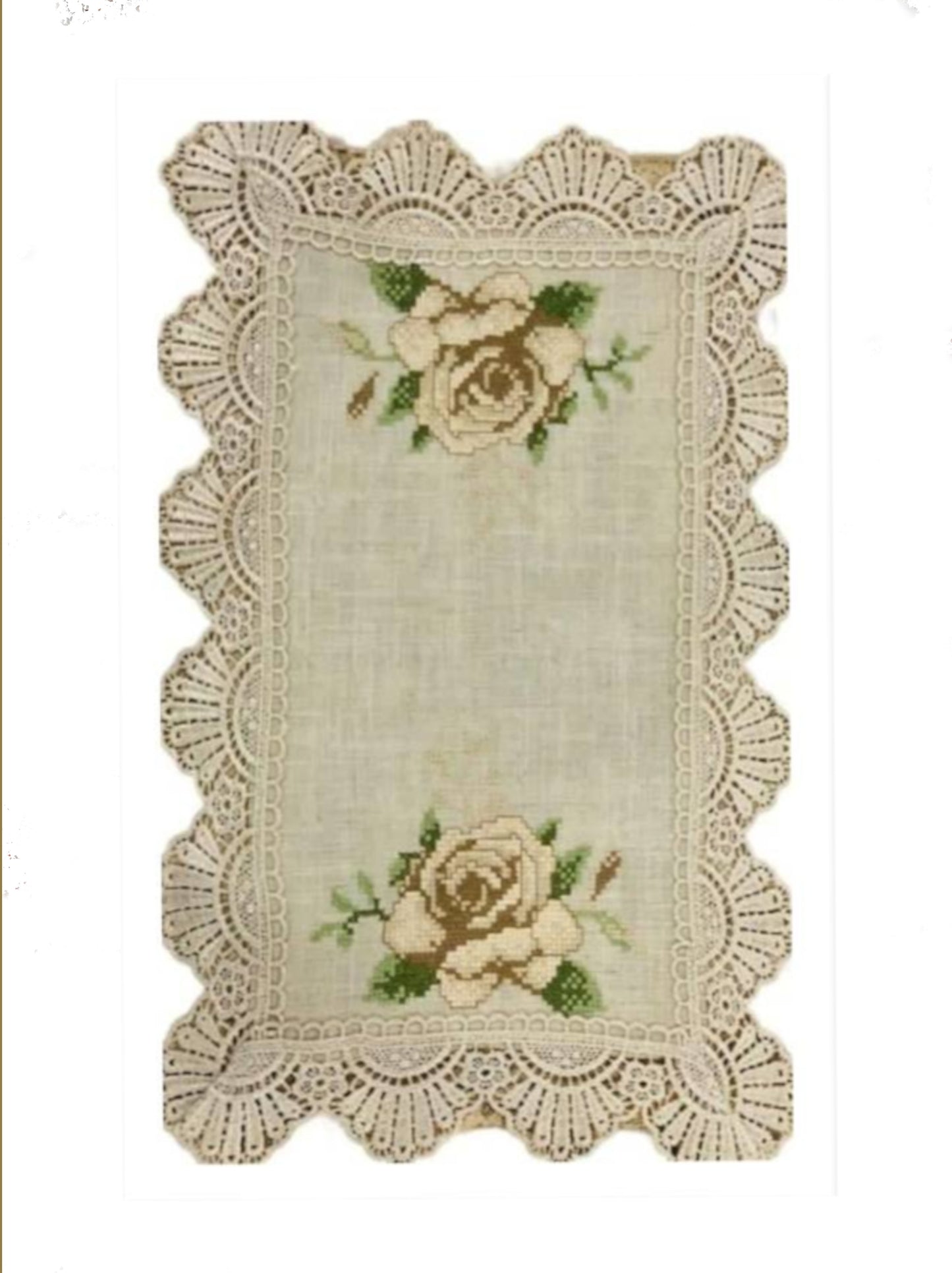 Cross-Stitch Tablet Mats