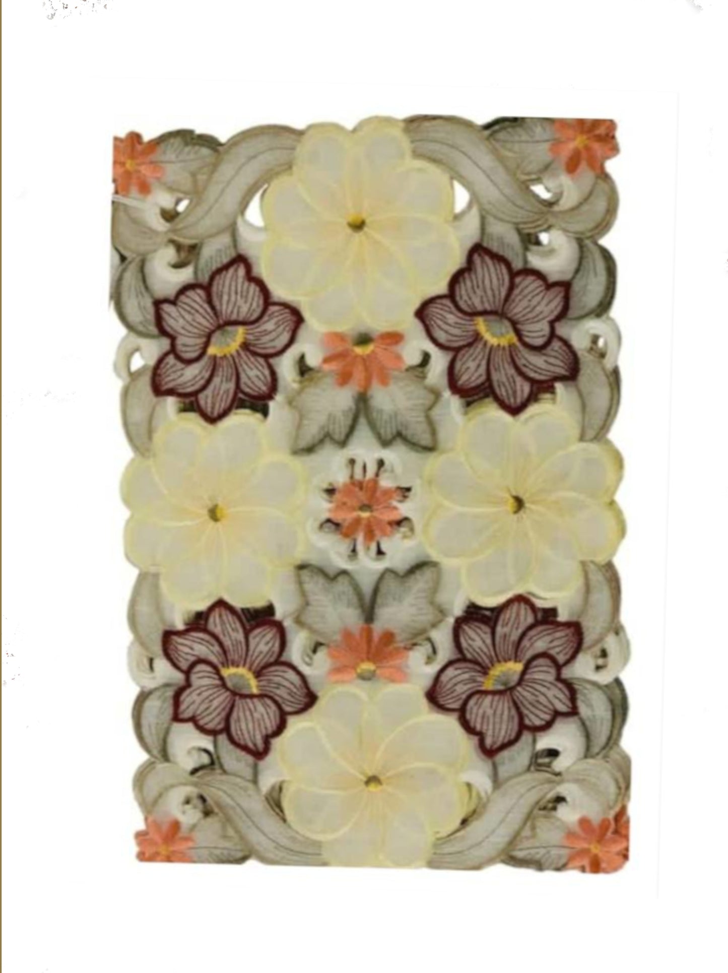 Tissue Embroidered Table mats