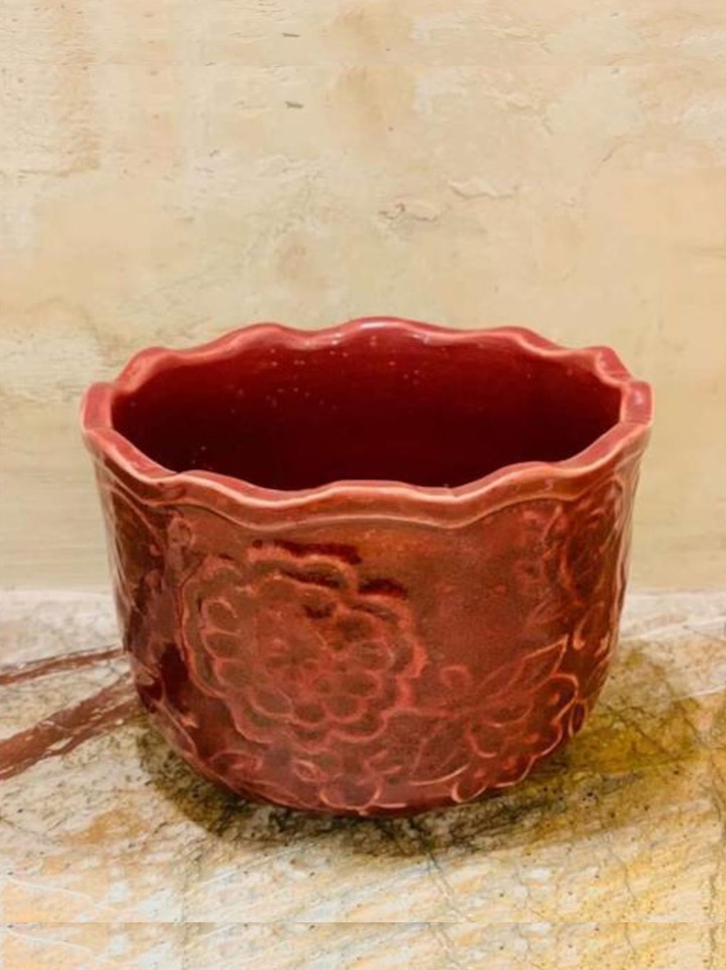 Hand Embossed Planter