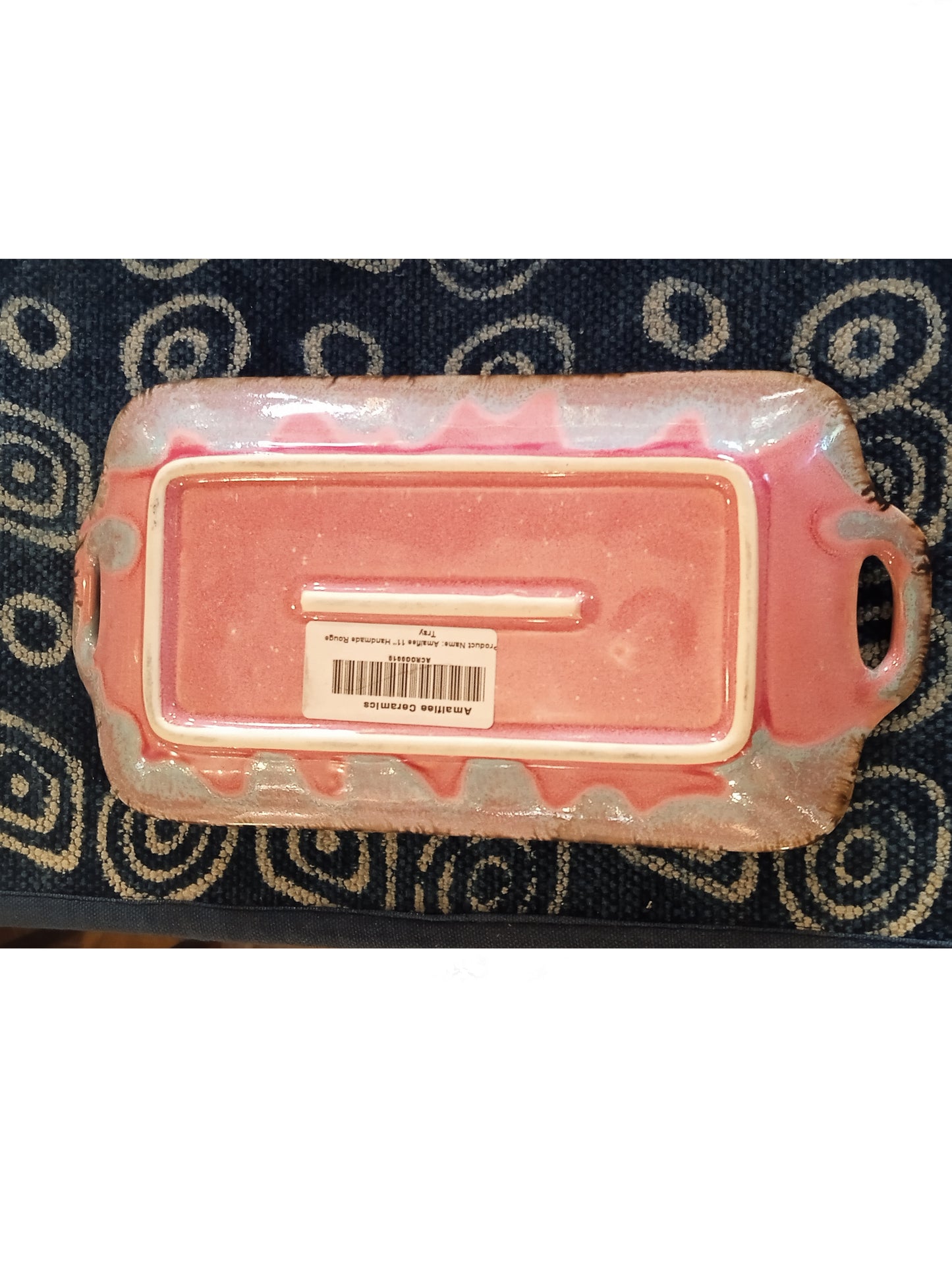 Rouge 11" Ceramic Serving Tray