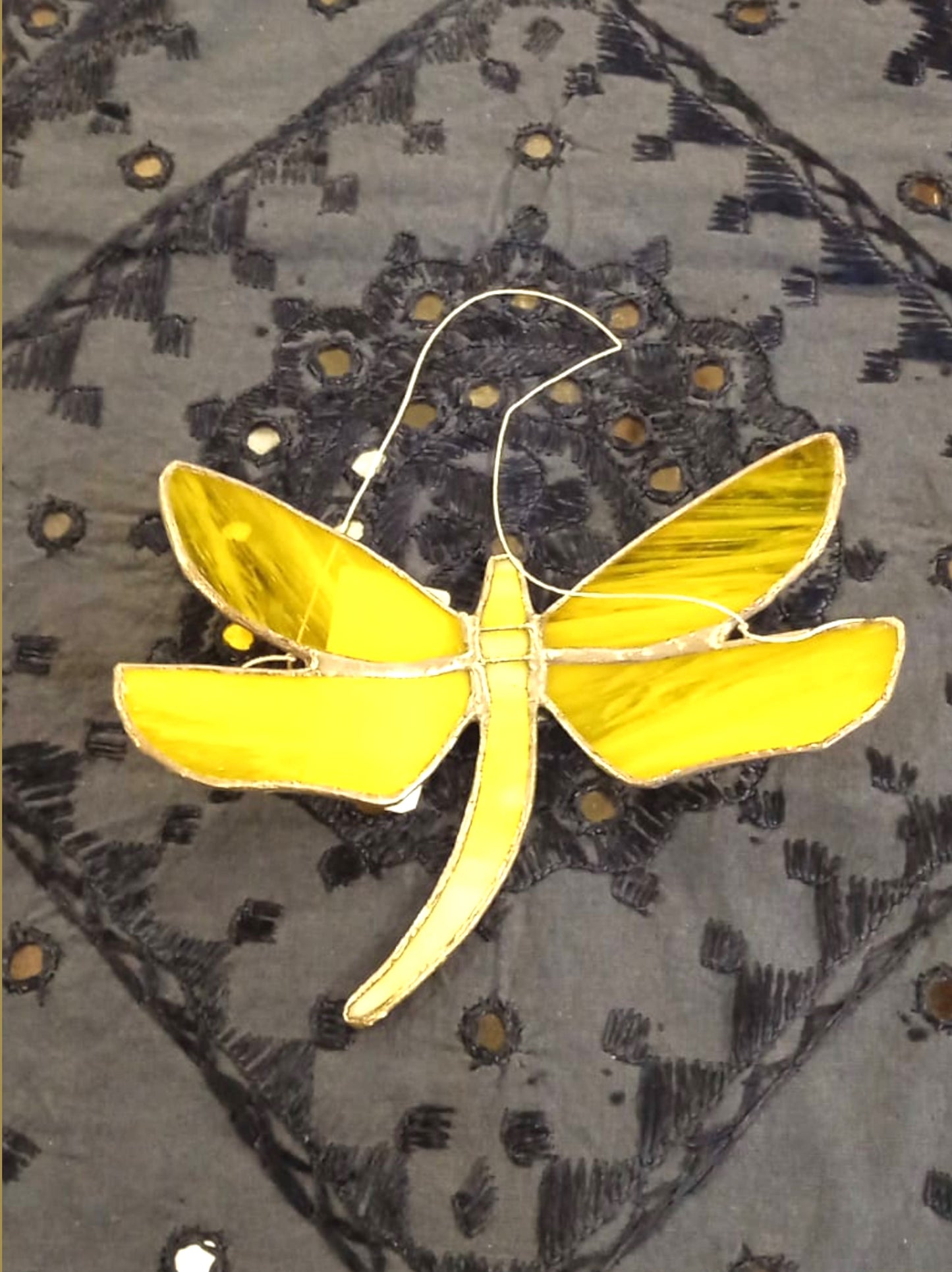 Stained Glass Suncatcher(Yellow)