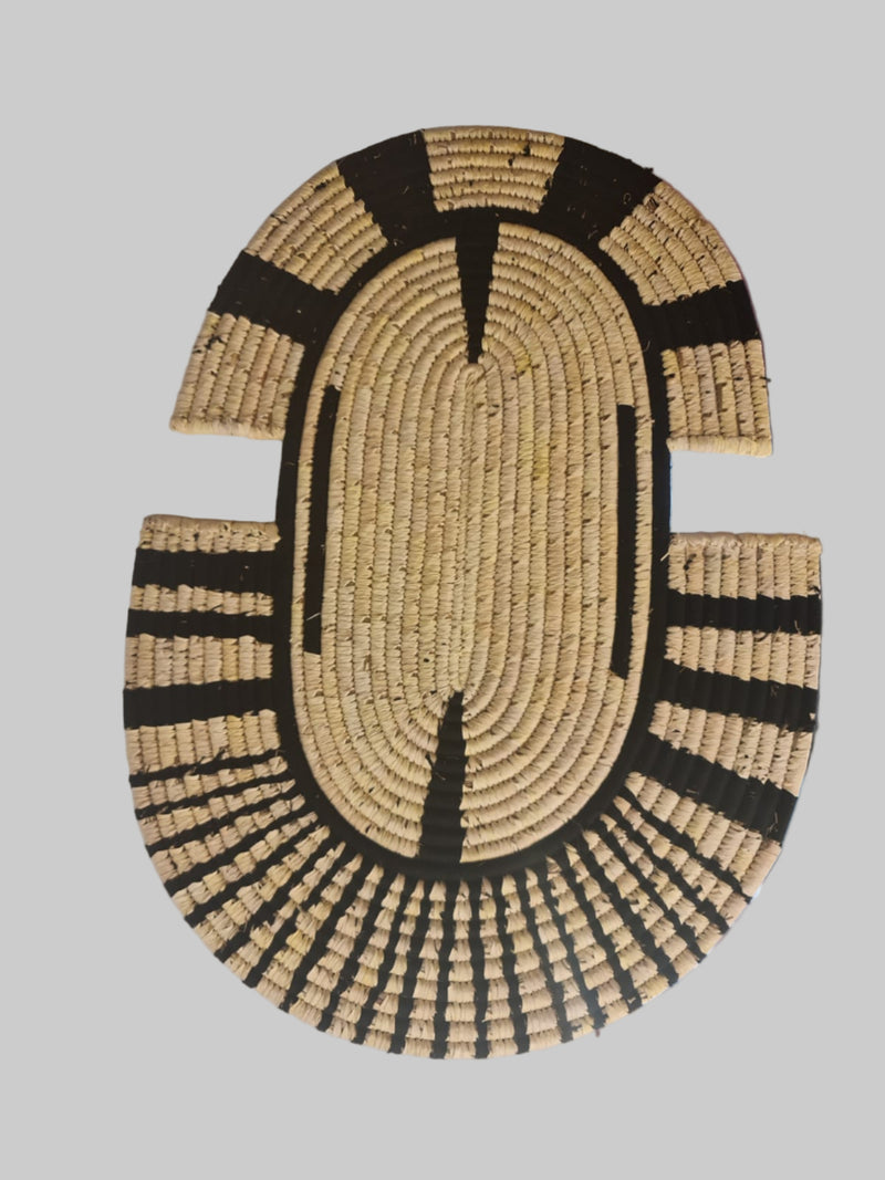 Handwoven Natural Fiber Wall Décor