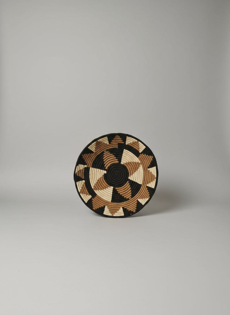 Desert Bloom Handwoven Wall Basket