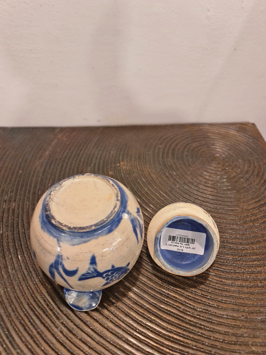 Jar with lid