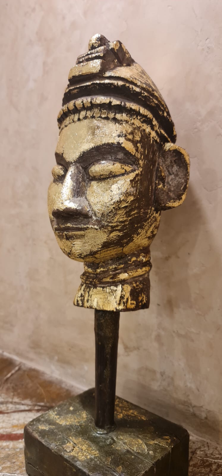 Antique Wooden Face