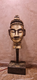 Antique Wooden Face
