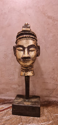 Antique Wooden Face