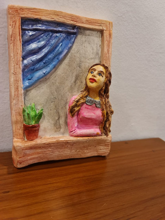 Girl On Window