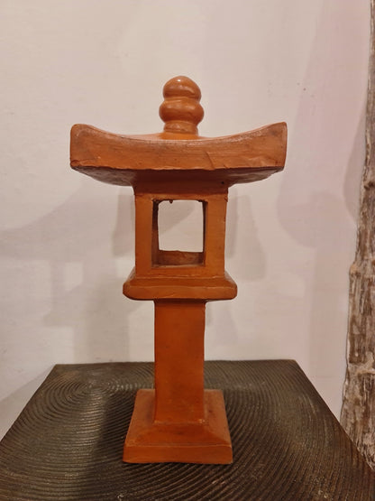 terracotta lamp