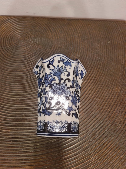 Blue Pottery Planter