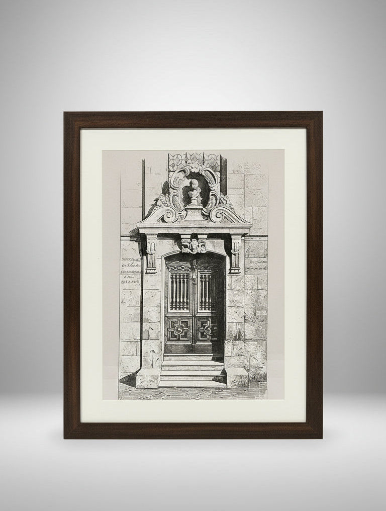 Framed Architectural Artwork