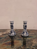 Blue Pottery Small Candle Stand Each