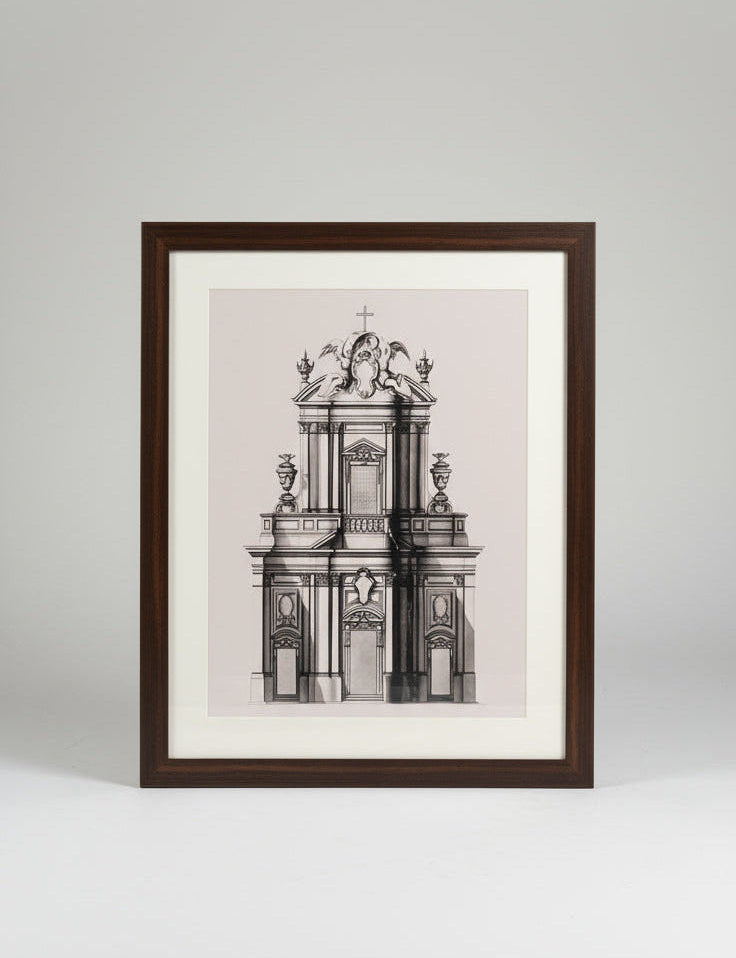Framed Architectural Artwork