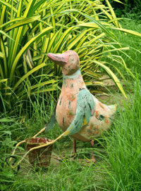 Iron Duck Planter