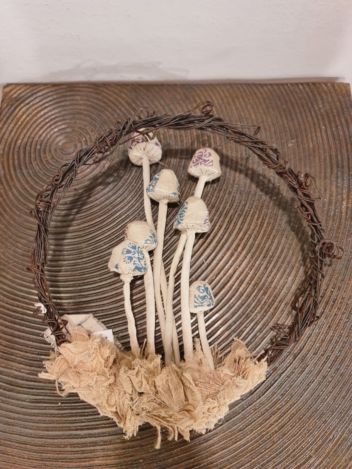 Mushroom Wreath With GYPSY SETTY