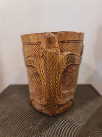 Wooden Kamandle Lizard