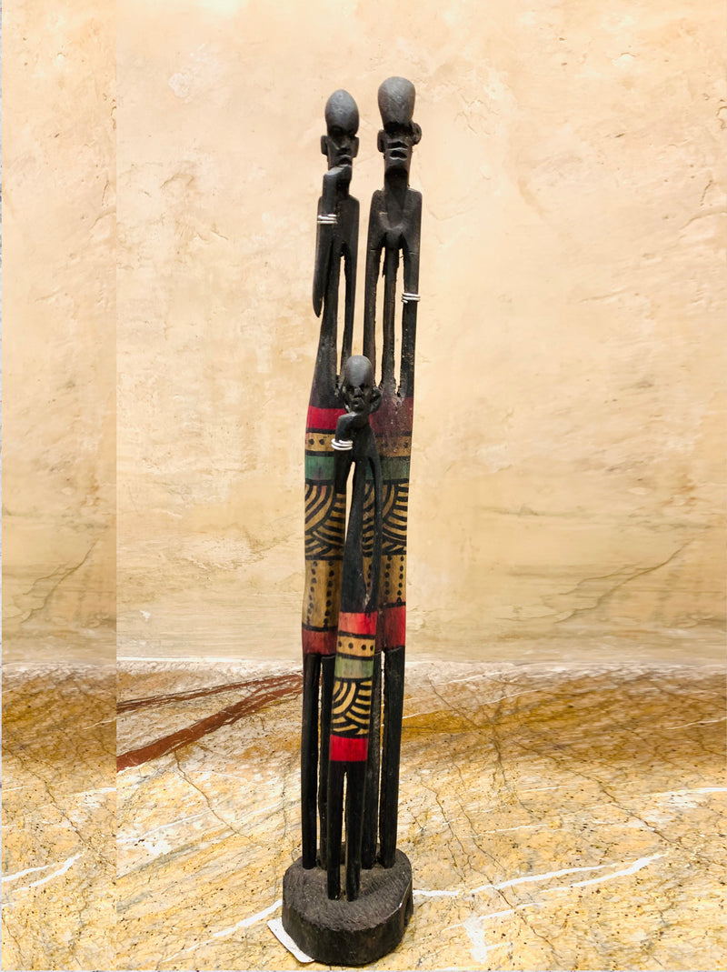African Tribal Wooden Stand