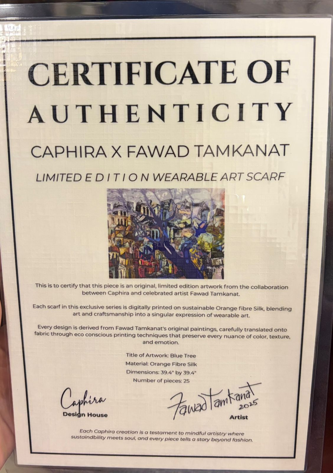 BLUE TREE LIMITED ADDITION ART WORK