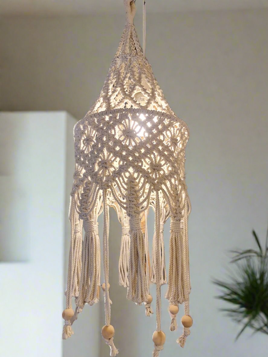 Macrame Lamp