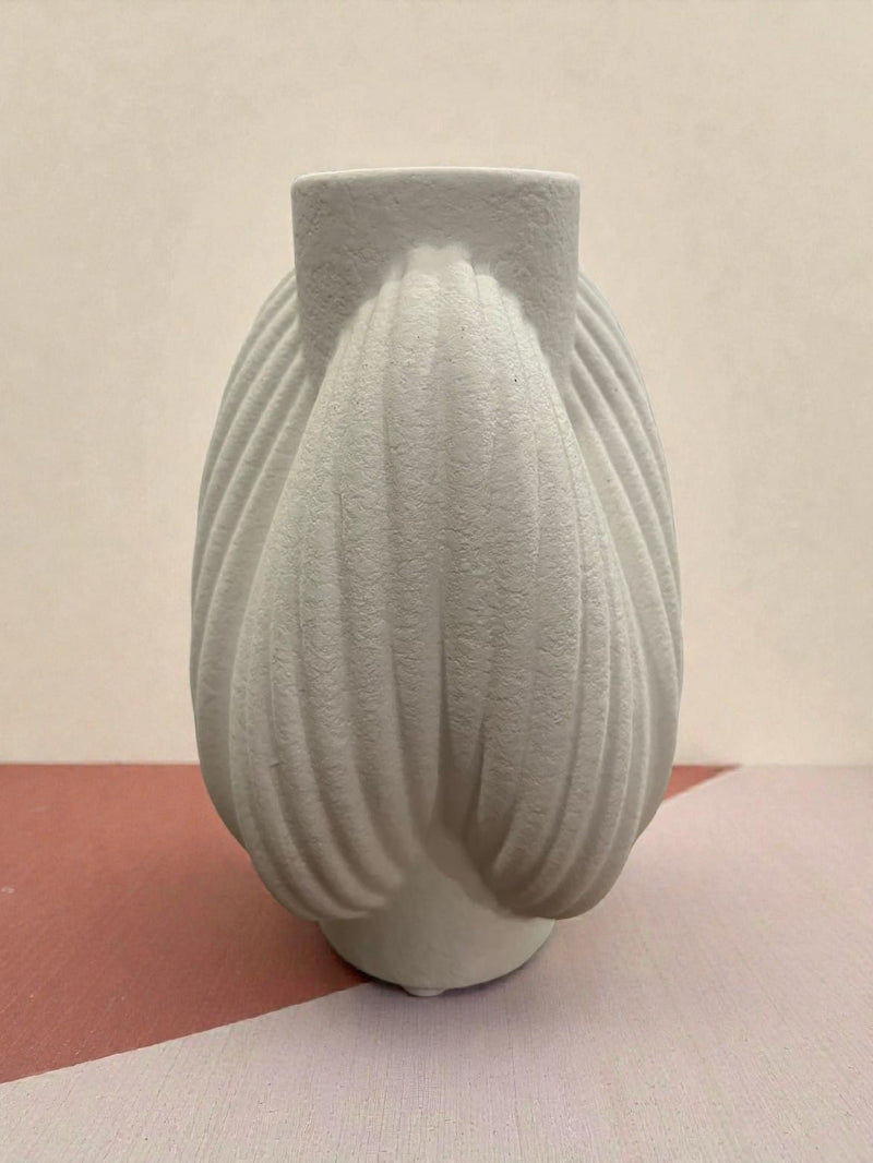 Organic Form Porcelain Vase