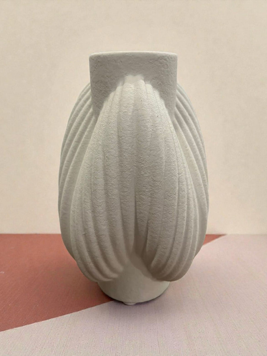 Organic Form Porcelain Vase
