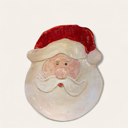 santa plate