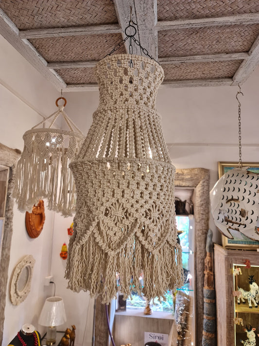 Macrame Lamp