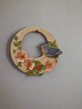 Ceramic Small Wreath wall Hanging