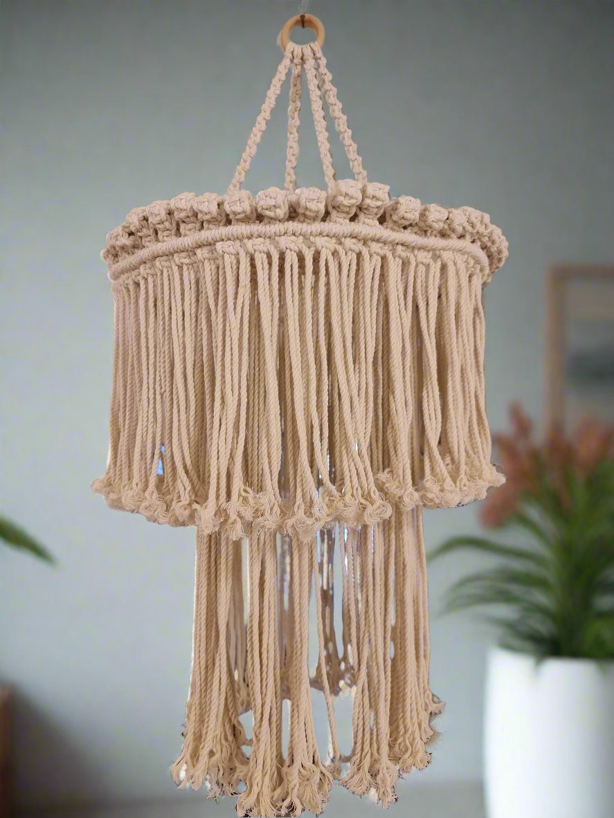 Macrame Lamp